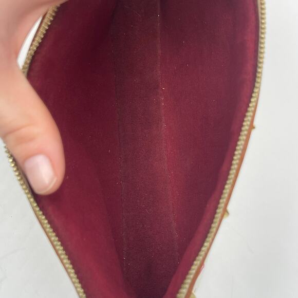 Louis Vuitton LV White Multicolor Logo Purse Bag Pouch w/Strap, Box and COA - Picture 10 of 16